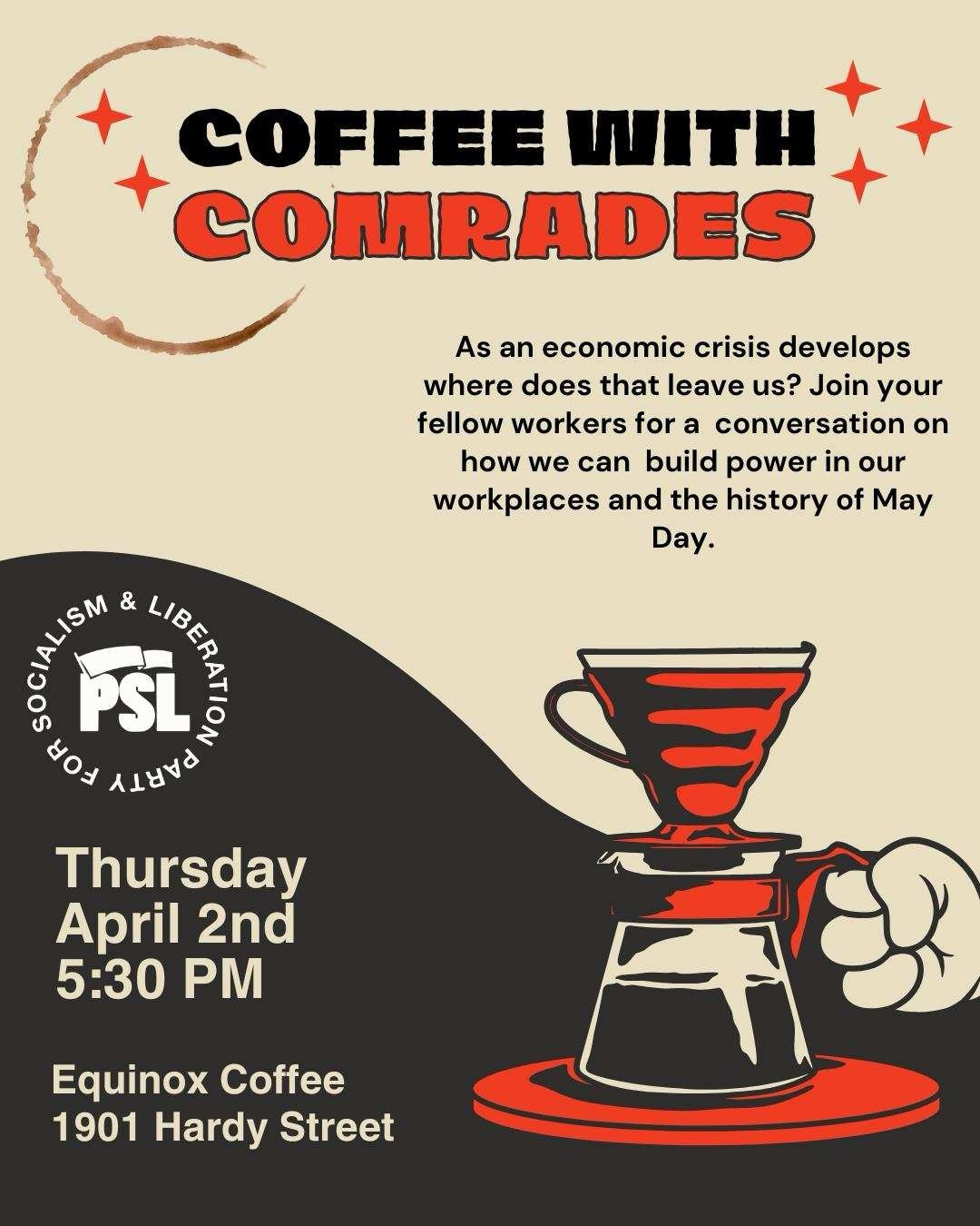 Coffee with Comrades