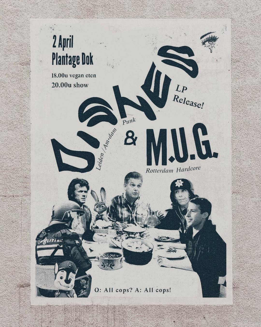 Dishes (release show) + M.U.G