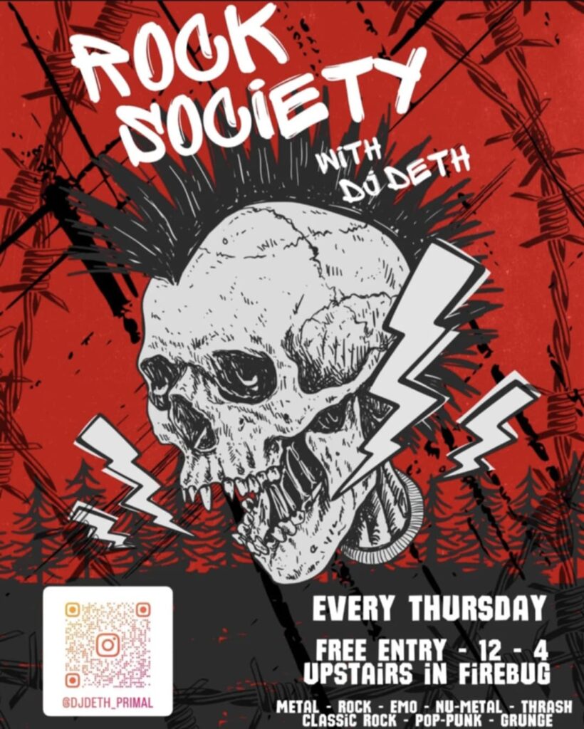 The Rock Society – Every Thursday
