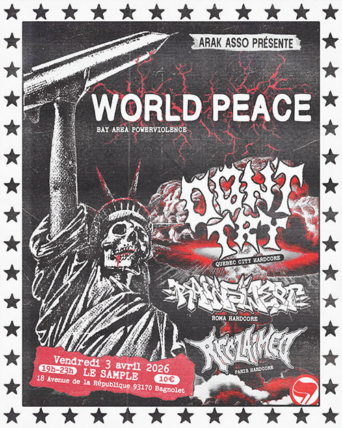 WORLD PEACE + DON'T TRY + Rainswept + Reclaimed