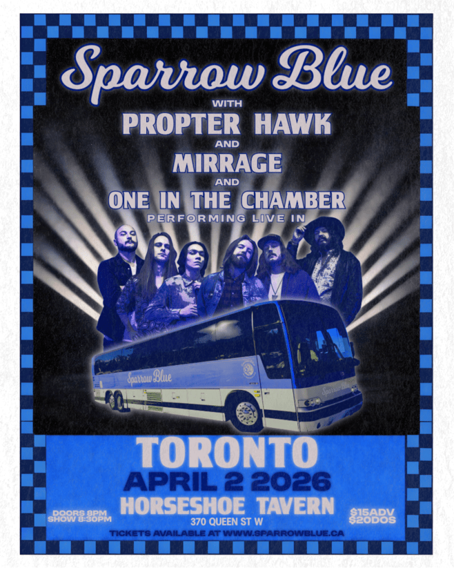 Sparrow Blue with Propter Hawk & Mirrage